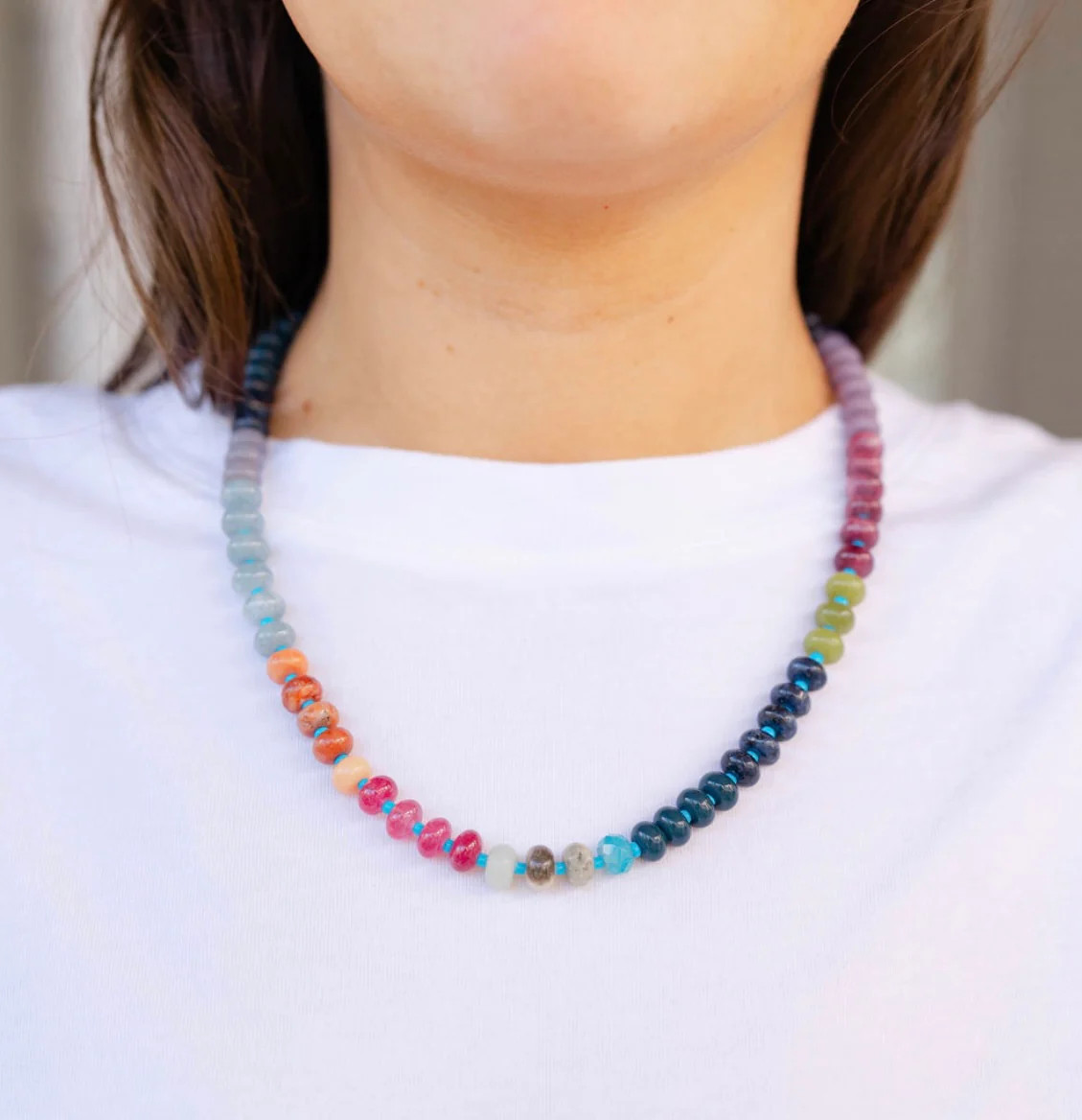 Strolling Through Provence Gemstone Necklace | Bracelet and Necklace Set | Erin McDermott Jewelry