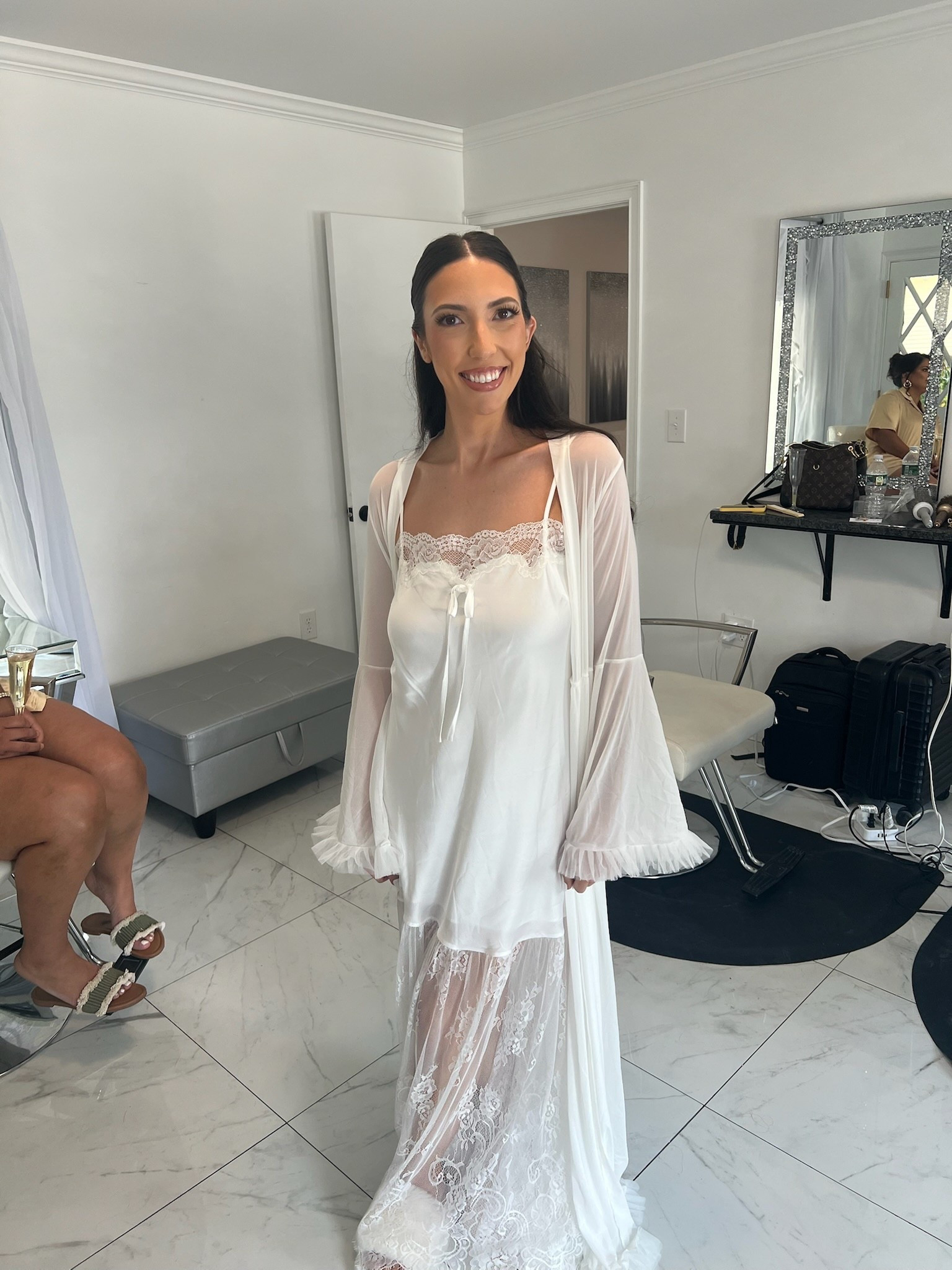 Bride getting ready outfit

#LTKWedding