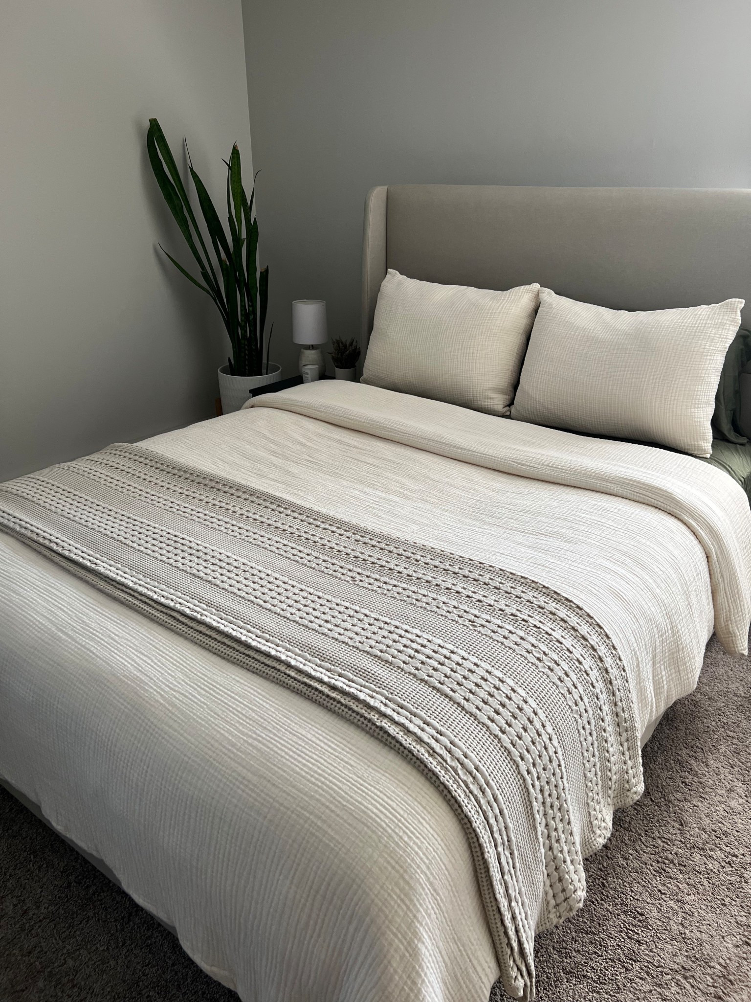 Neutral bedding inspo🫶🏼

#LTKHome