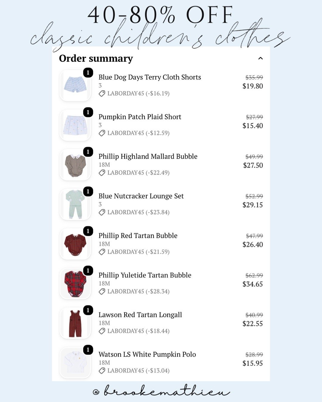 SALE! Shop below!

#LTKKids #LTKBaby #LTKSaleAlert