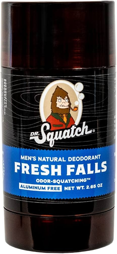 Dr. Squatch Natural Deodorant for Men – Odor-Squatching Men's Deodorant Aluminum Free - Fresh F... | Amazon (US)