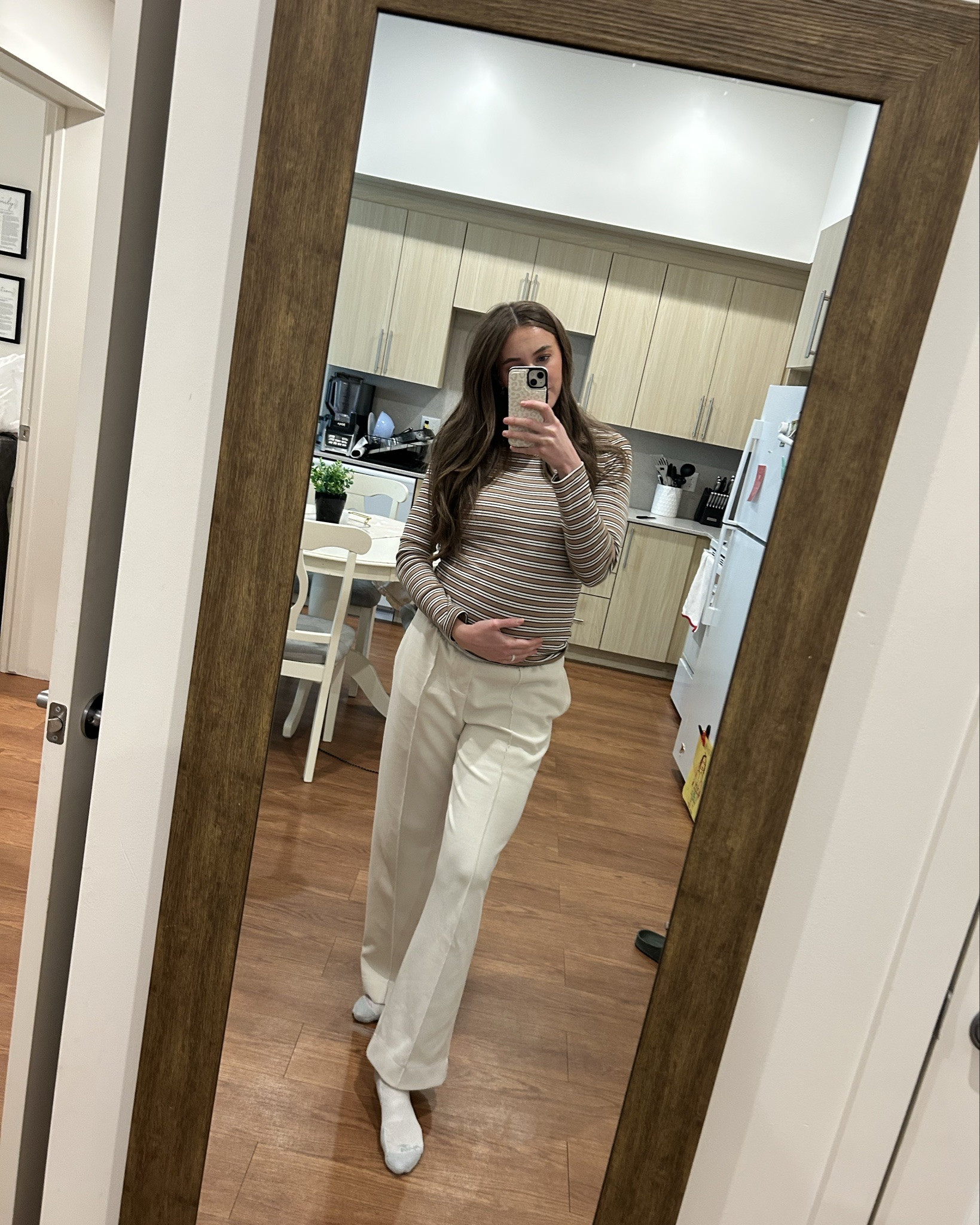 All the comfy maternity fits! Wearing a small in all the pull on pants because they seem to run big. Nothing is true maternity— just sized up to medium on the tops! So everything will still work postpartum 🫶

#LTKmomlife #LTKBump #LTKdayinmylife
