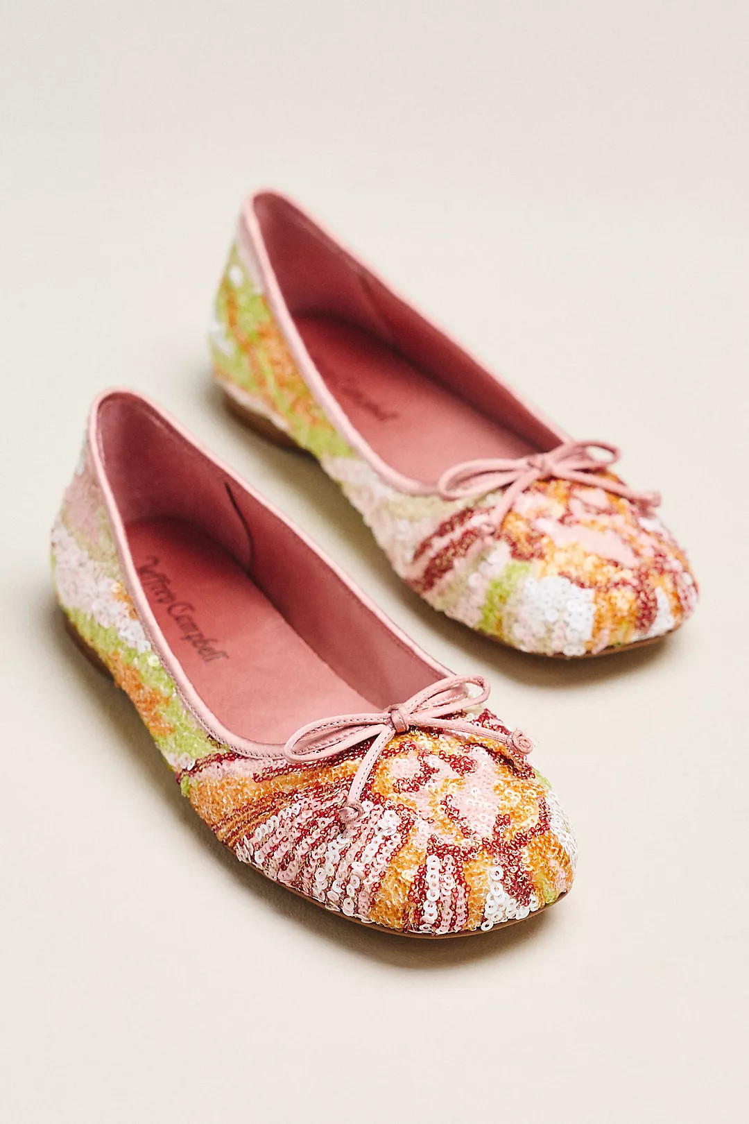 Jeffrey Campbell Kalli Sequin Ballet Flats | Anthropologie (US)