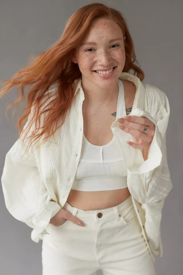 BDG Bell Button-Down Shirt | Urban Outfitters (US and RoW)