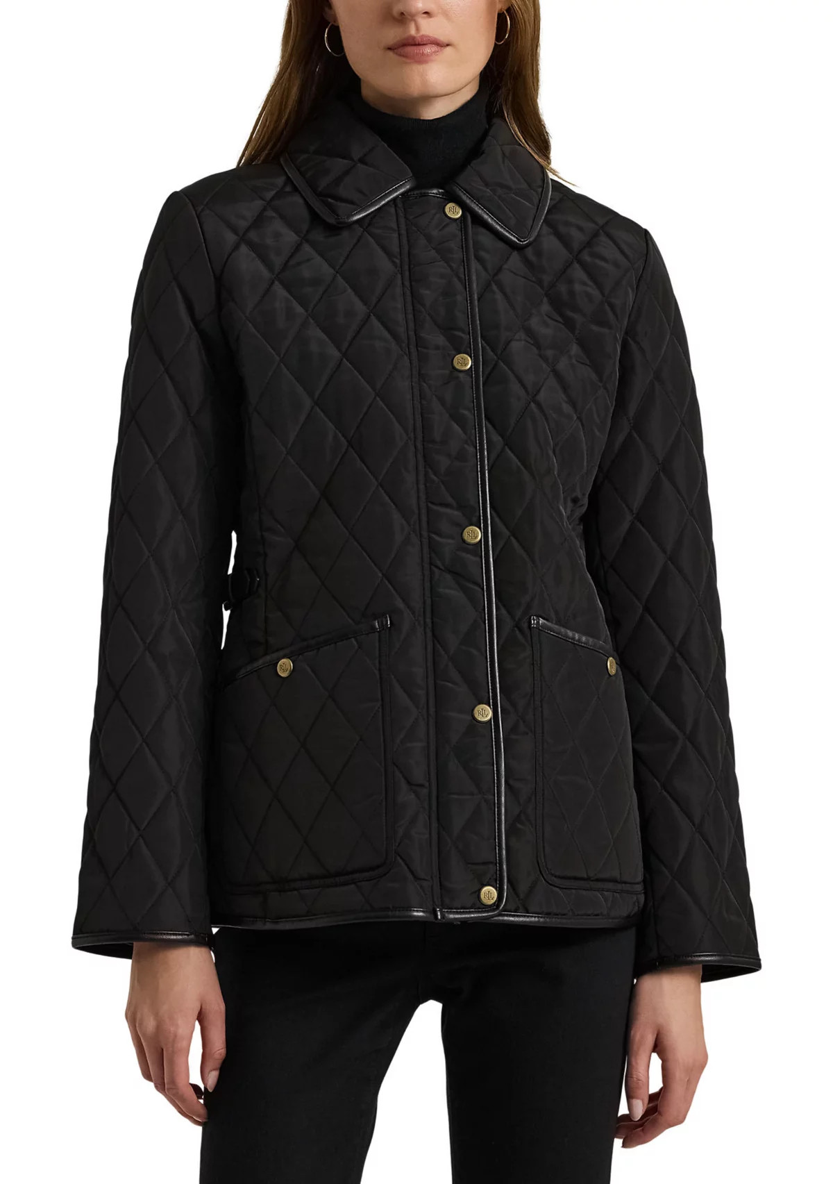 Women's Quilted Velboa Lined Coat | Belk