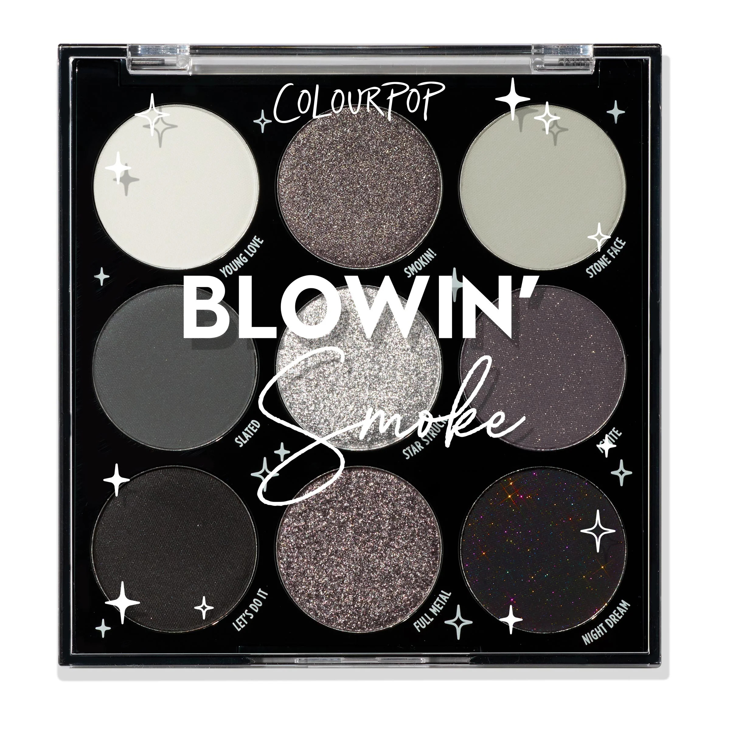 Blowin' Smoke Eye Shadow Palette in Neutral | ColourPop | Colourpop