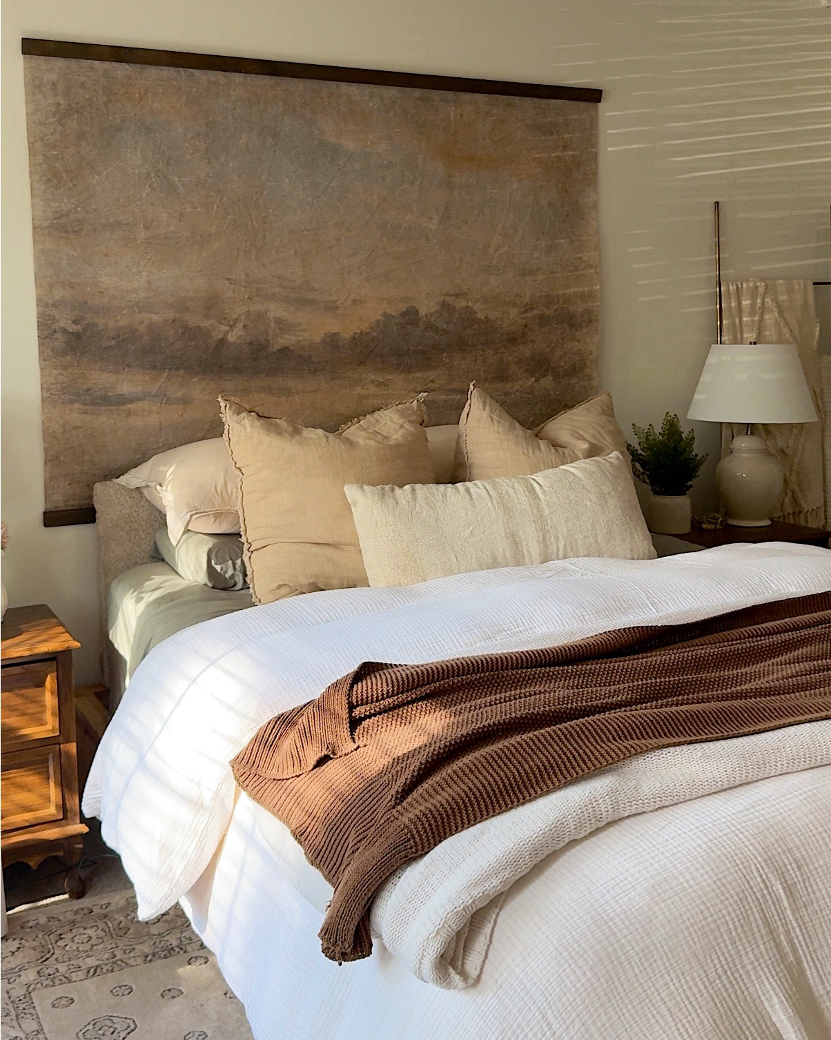 My mattress topper is 30% off right now :) 
This mattress topper is so soft and feels like I am sleeping on a cloud!

I linked everything else including artwork, bedding, nightstands etc. 

#LTKHome #LTKSaleAlert