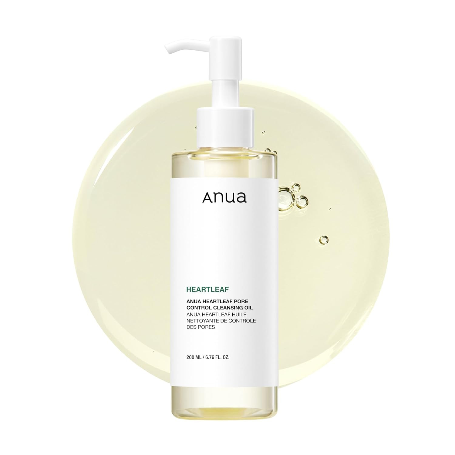 Anua Heartleaf Pore Control Cleansing Oil, Oil Cleanser for Face, Makeup Blackhead Remover, Korea... | Amazon (US)