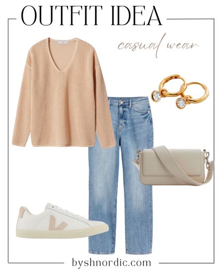 Everyday outfit: neutral jumper, denim trousers, sling bag, and more!

#ukfashion #casualstyle #modestlook #outfitidea

#LTKFind #LTKstyletip #LTKU