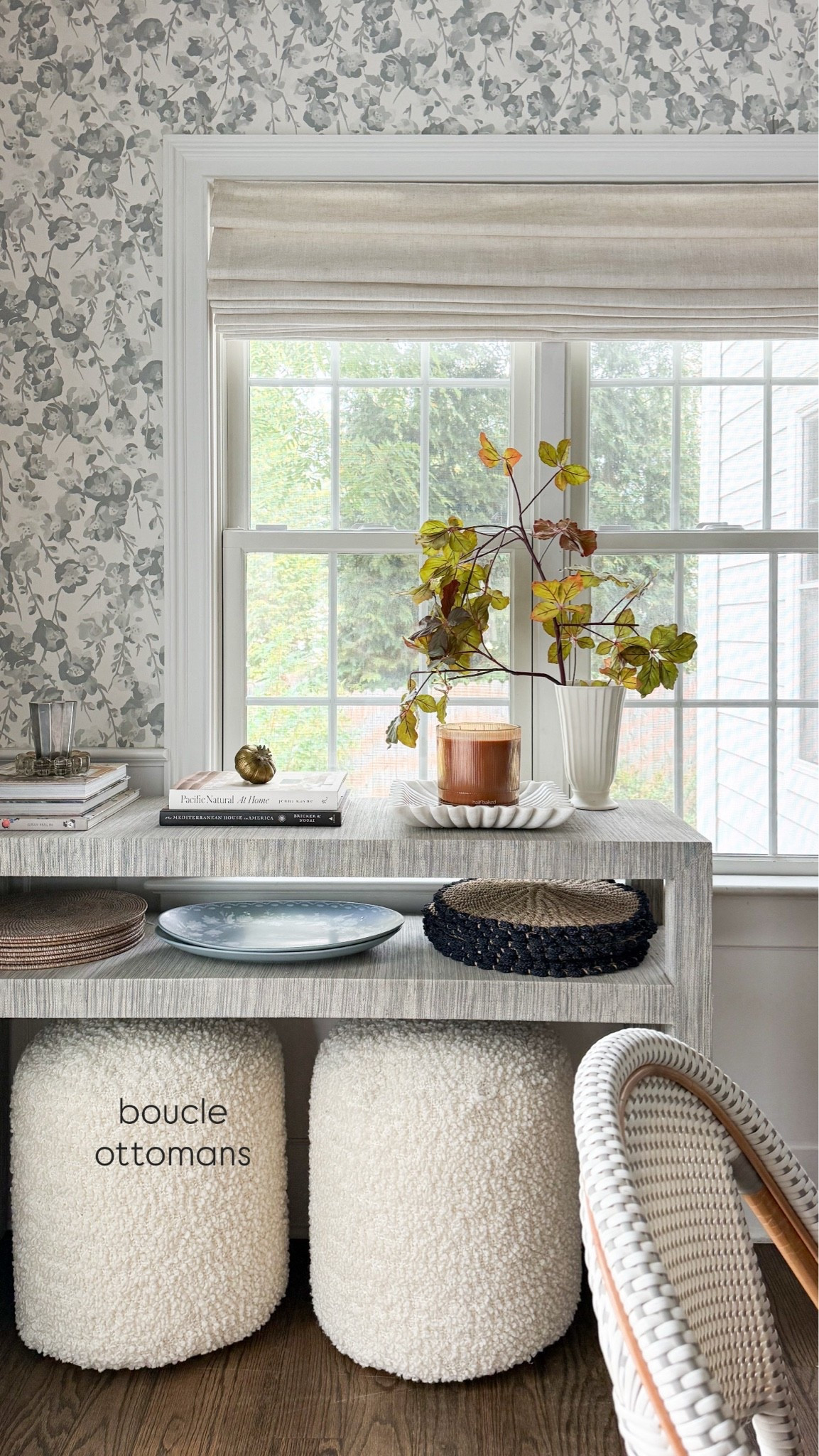 5 fall finds for your home that are worth buying right now!

The prettiest mango wood taper candle holders, boucle ottomans (the texture and color is so cozy for the cooler months!!), the most delicious smelling pumpkin candle, seasonal branches, and rich chocolate brown linen pillows 🍂

breakfast nook, Kitchen, kitchen inspo, kitchen decor, console table decor, Serena & Lily, wallpaper, girlonthehudson, neutral home, modern coastal, minted art, cozy home, fall home, fall decor, fall accessories

#LTKHome #LTKSeasonal #LTKdayinmylife