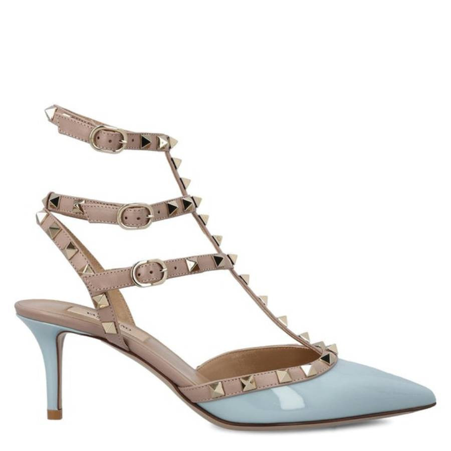 Valentino Rockstud 65 Caged Patent Pumps, Brand Size 38 (US Size 8) | Jomashop.com & JomaDeals.com