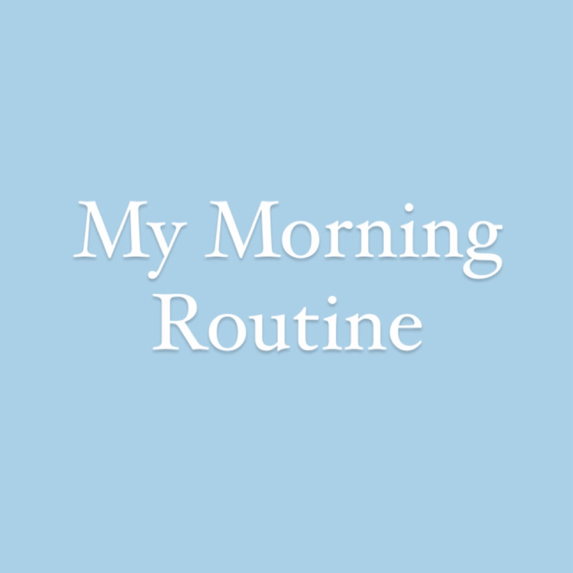 A peak at my morning routine. My mental and physical health have improved so much since adding these to my daily routine in July 