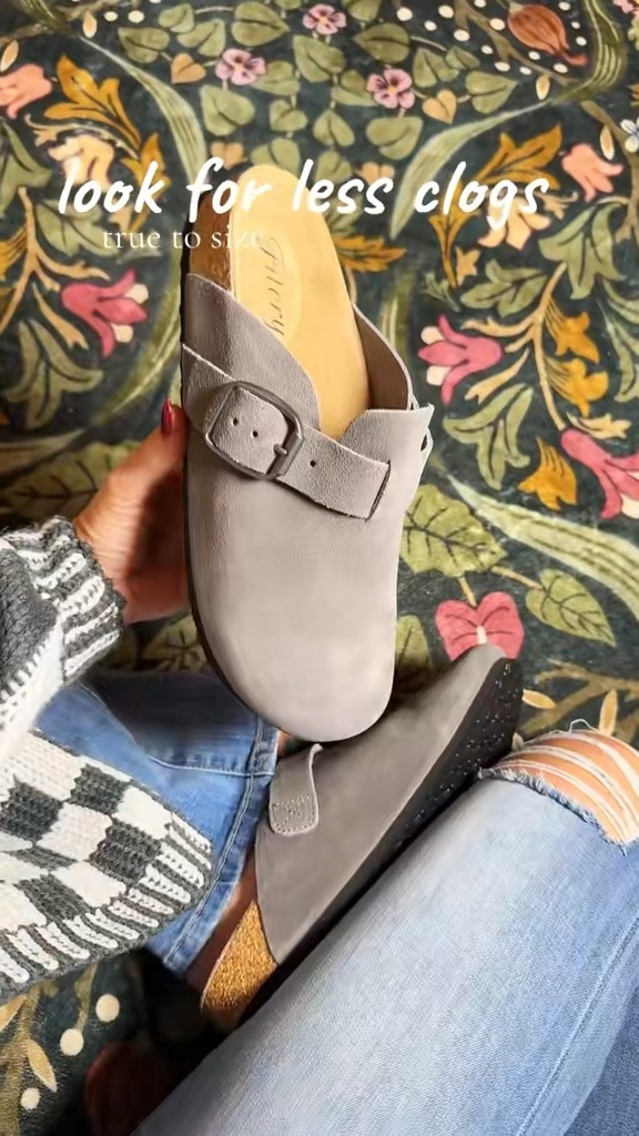 Clog shoes, potato shoes, mules
True to size 

#LTKGiftGuide #LTKSeasonal #LTKFindsUnder50