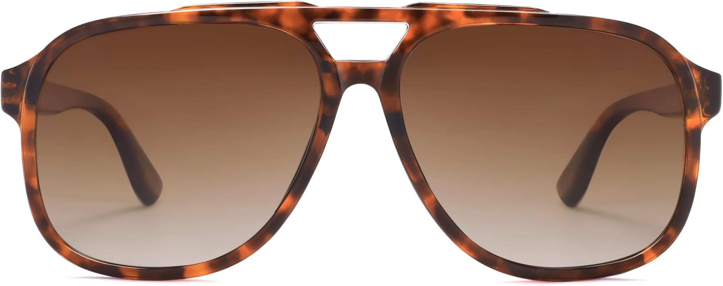 VANLINKER Retro Polarized Square Aviator Sunglasses Womens Mens Classic 70s Vintage Trendy Oversi... | Amazon (US)