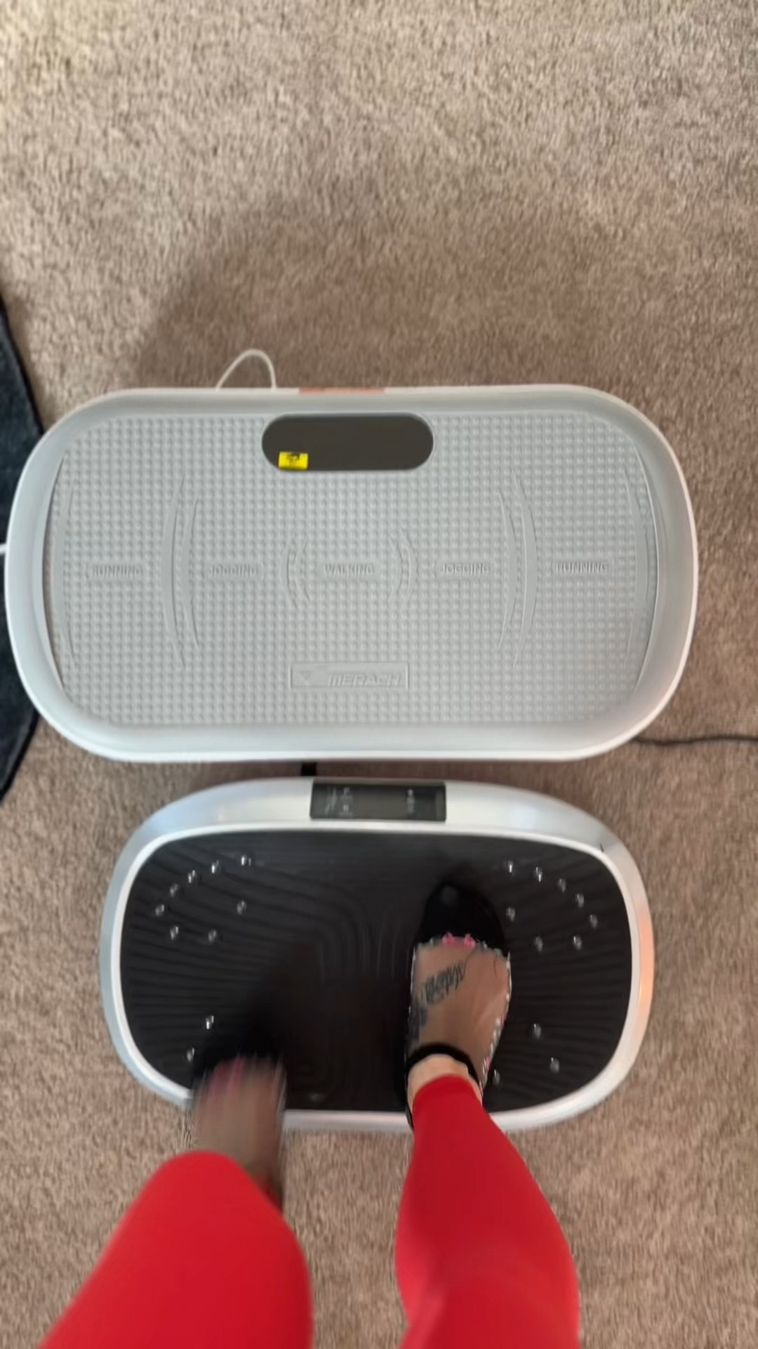 A vibration plate that works your whole body upgraded and spectacular ! 🧨💪 #workout #stayfit #fitandhealthy 

#LTKfitnessgoals #LTKGiftGuide #LTKActive