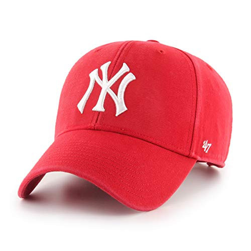 '47 Brand Relaxed Fit Cap - Legend New York Yankees red | Amazon (US)
