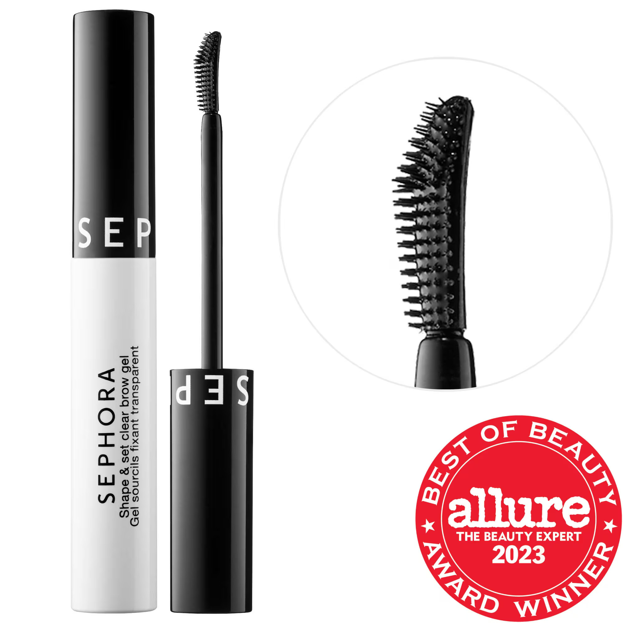 SEPHORA COLLECTION Gel à sourcils sculptant et fixant transparent Transparent 0.23 oz / 7 mL | Sephora (US)