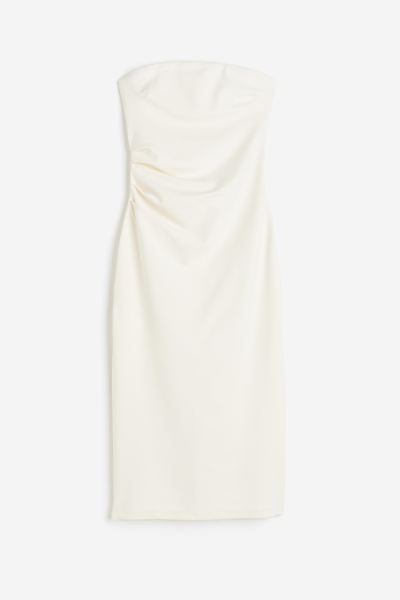 Gathered bandeau dress | H&M (UK, MY, IN, SG, PH, TW, HK)