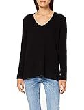 Meraki Women's Rib V-Neck Sweater, Black, X-Small (US 0) | Amazon (US)