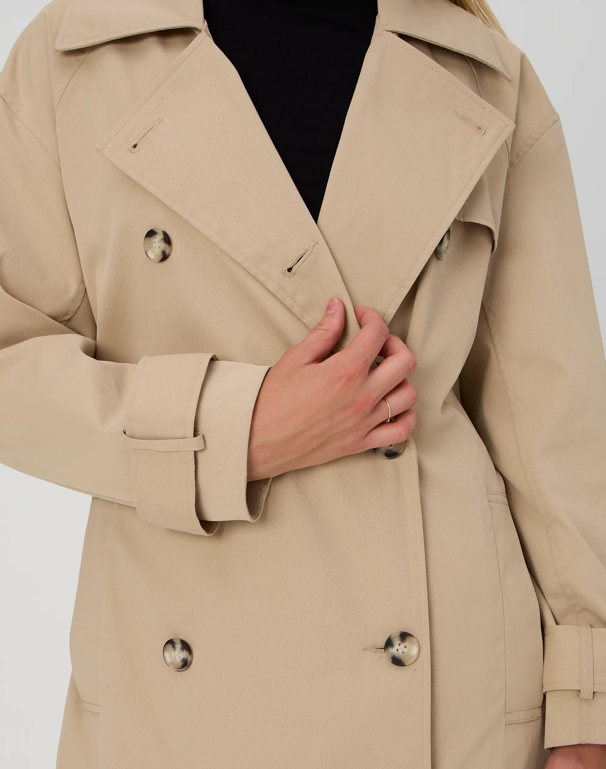 Classic Longline Trench Coat | Glassons (Australia)