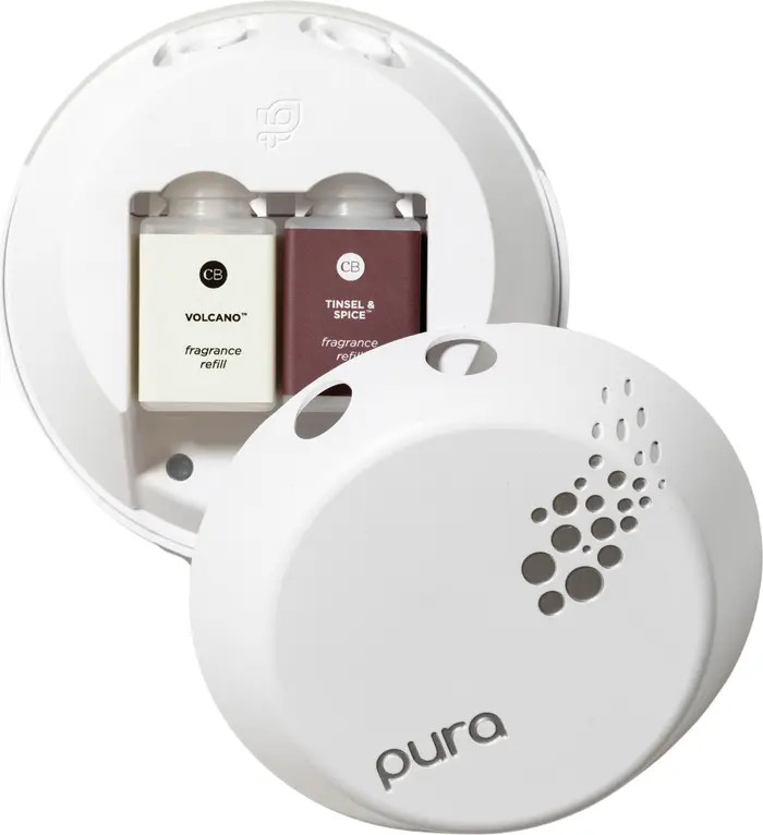 x Capri Blue Volcano & Tinsel & Spice Pura 4 Smart Diffuser & Fragrance Set | Nordstrom
