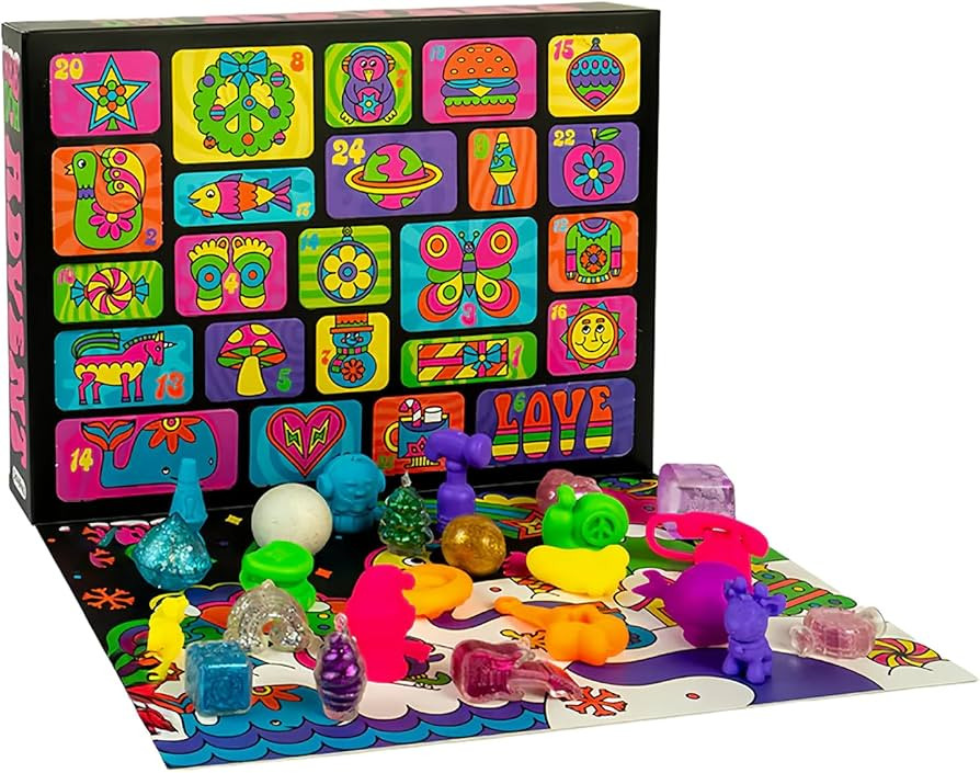Christmas Advent Calendar 2025-24 Days of Sensory Surprises - Squishy Toys with Fun Shapes and Te... | Amazon (US)