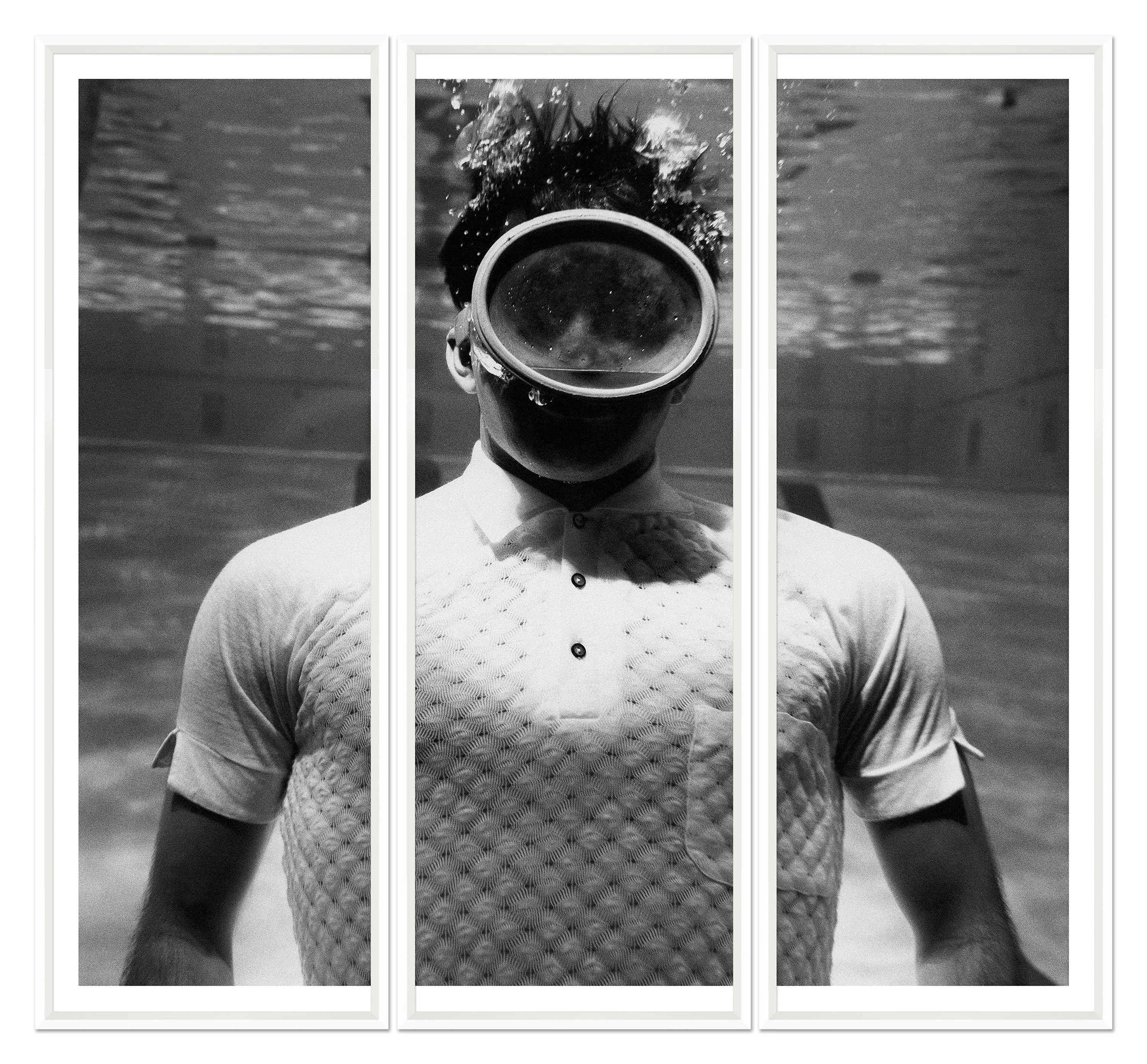 Leonard Nones " Man Underwater " by Leonard Nones 3 - Pieces | Wayfair North America