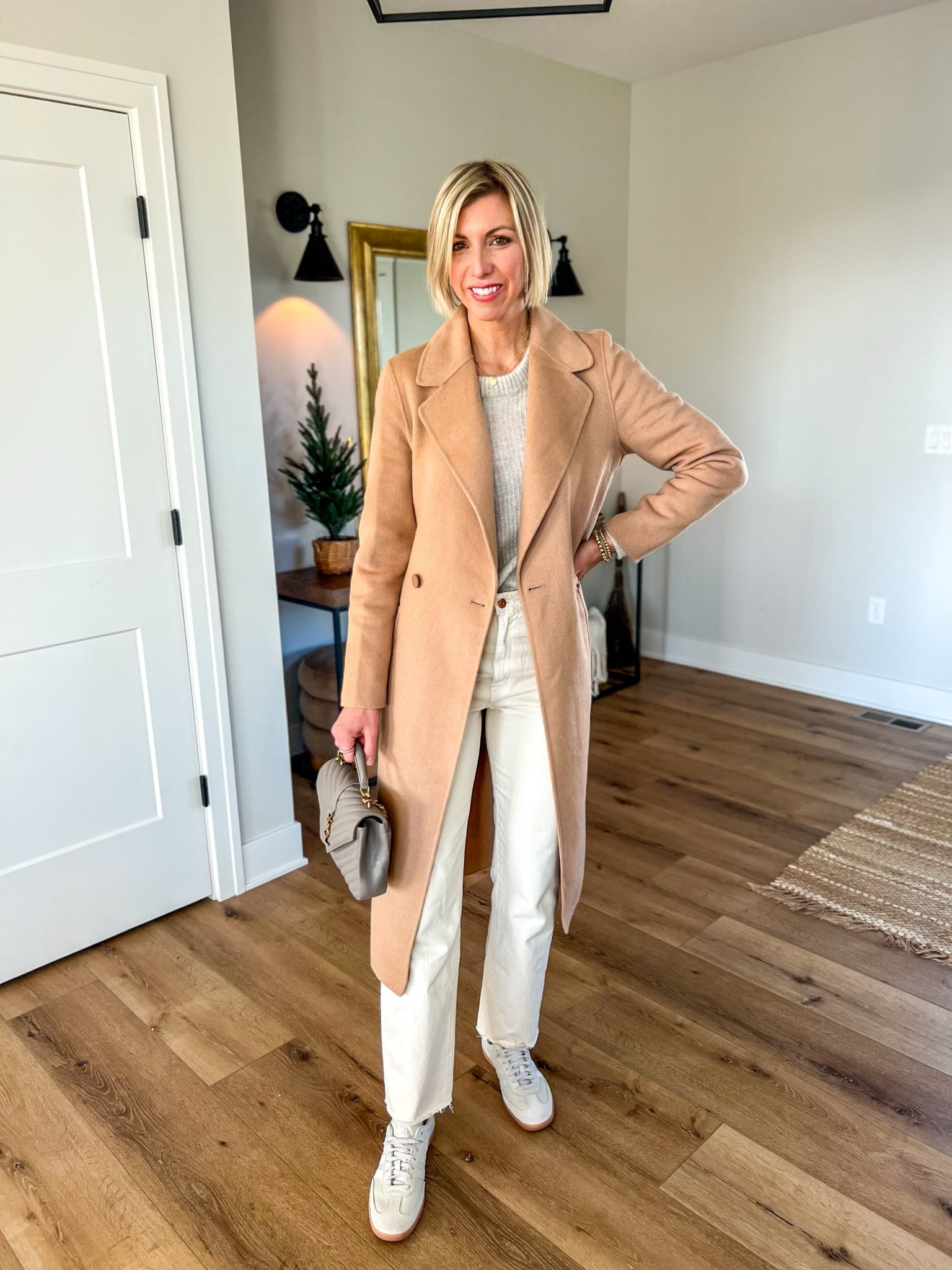 Camel coat four ways, winter outfit, winter coat, holiday style, sarah kelly style

#LTKHoliday #LTKSeasonal #LTKstyletip