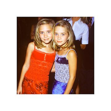 Mary Kate and Ashley Throw Pillow | Redbubble (US)