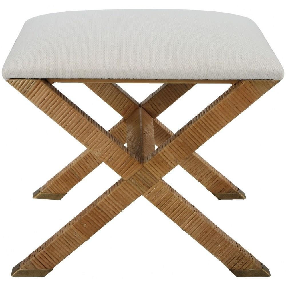 Uttermost St Tropez Rattan Small Bench 23745 | Amazon (US)