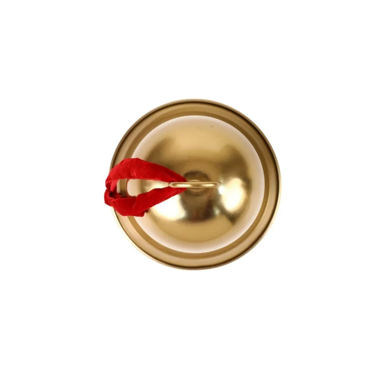 Metal Bell Hanging Christmas Decoration, Gold, 10.5", by Holiday Time | Walmart (US)