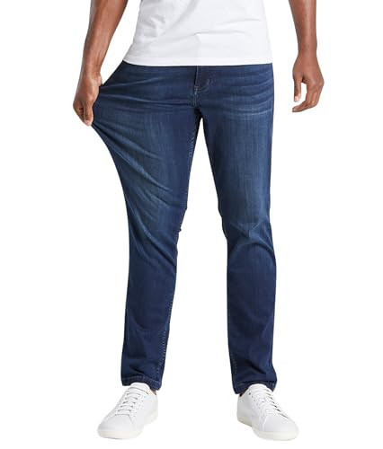 Mugsy Fultons Men’s Jean - Classic Fit Blue Denim Jeans for Men - Comfortable & Flexible Pants for Men - True to Size | Amazon (US)