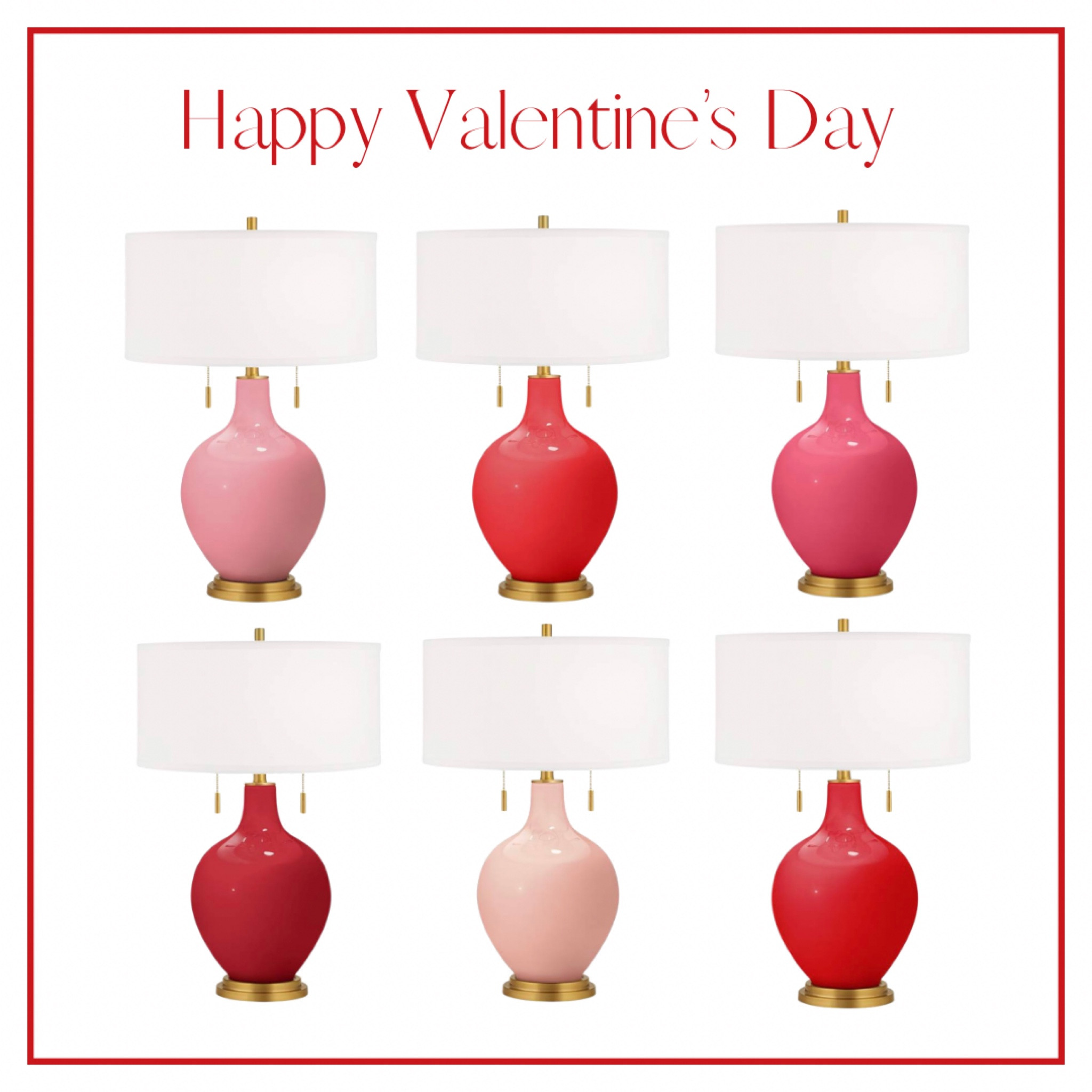 Valentine’s Day table lamps

#LTKhome #LTKGiftGuide #LTKparties