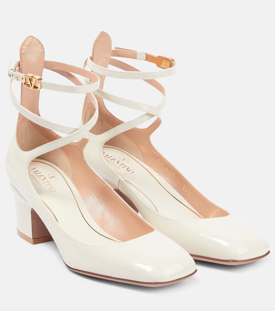 Tan-Go patent leather pumps | Mytheresa (US/CA)