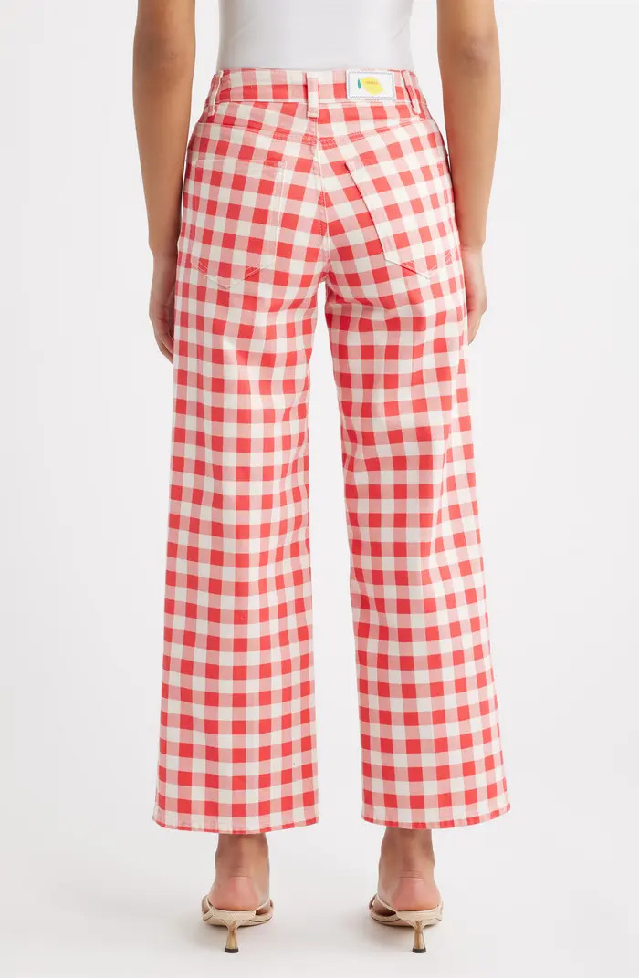 Rails x Giadzy Getty High Waist Crop Wide Leg Jeans | Nordstrom | Nordstrom