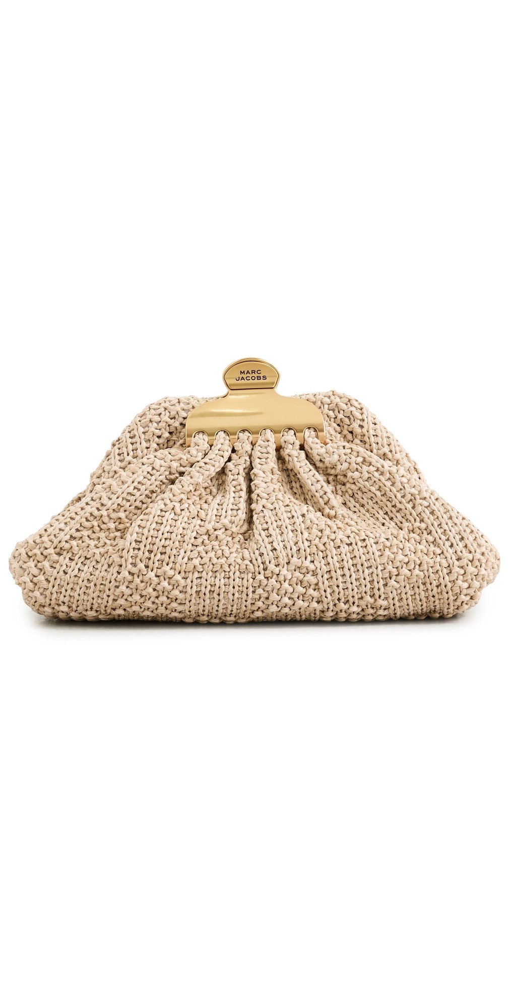 Marc Jacobs The Small Claw Clip Clutch Natural One Size | Shopbop