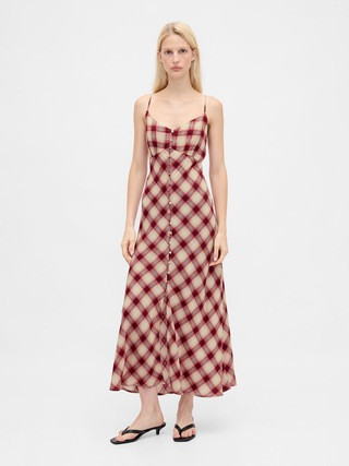 Button-Front Cami Maxi Dress | Gap (US)