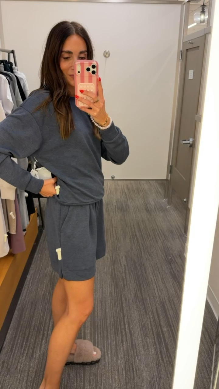 Nordstrom Anniversary Sale, nsale. I'm wearing size XS in sweatshirt snd S in shorts.

#LTKSaleAlert