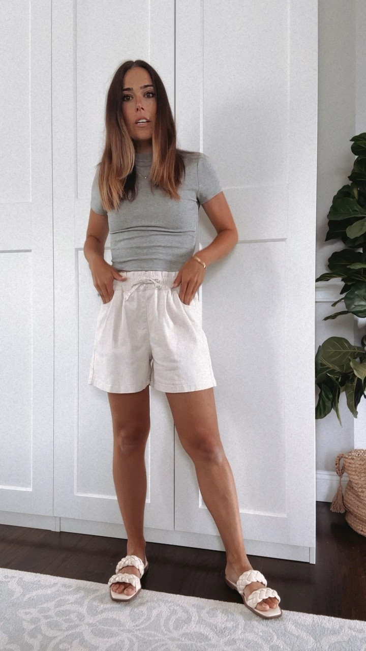 Walmart tie waist shorts on sale for $14! Wearing xs. Can size down 

#LTKFind #LTKunder50 #LTKstyletip