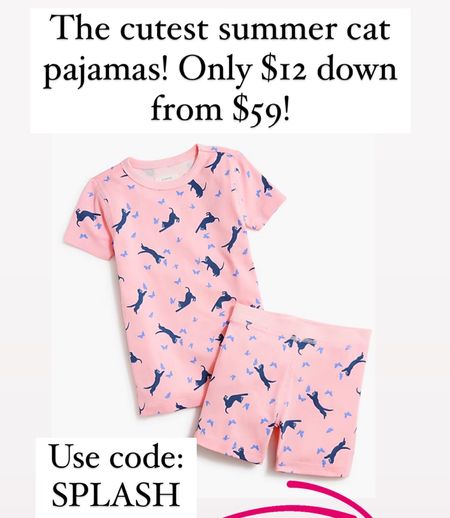 Cutest summer cat pajamas for girls! Love these! Only $12! 

#LTKKids #LTKFindsUnder50