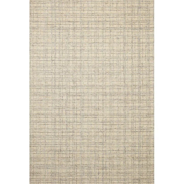 Chris Loves Julia x Loloi Polly Checkered Antique/Mist Area Rug | Wayfair North America