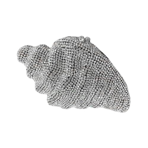 Women Summer Fish Conch Rhinestone Bag Dinner Handbag Sparkly Beach Shell Crystal Evening Clutch ... | Amazon (US)