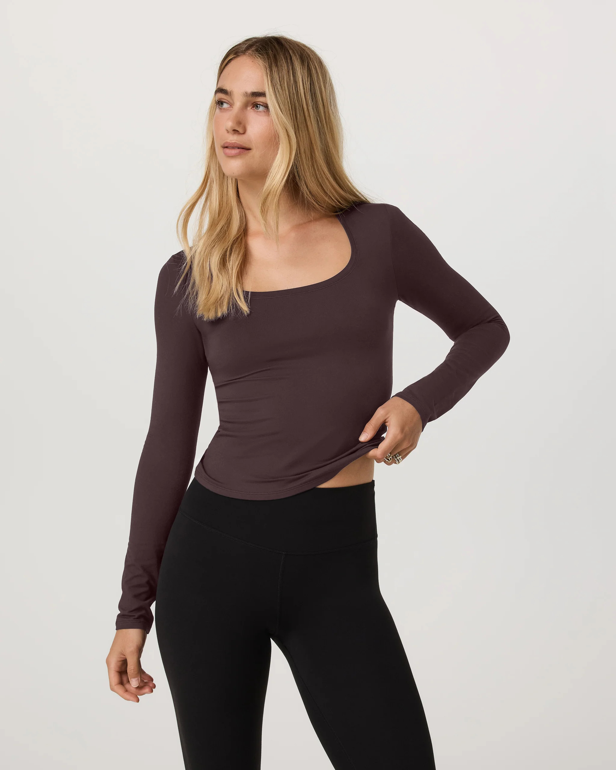 Long Sleeve Halo Essential Scoop | Vuori Clothing (US & Canada)