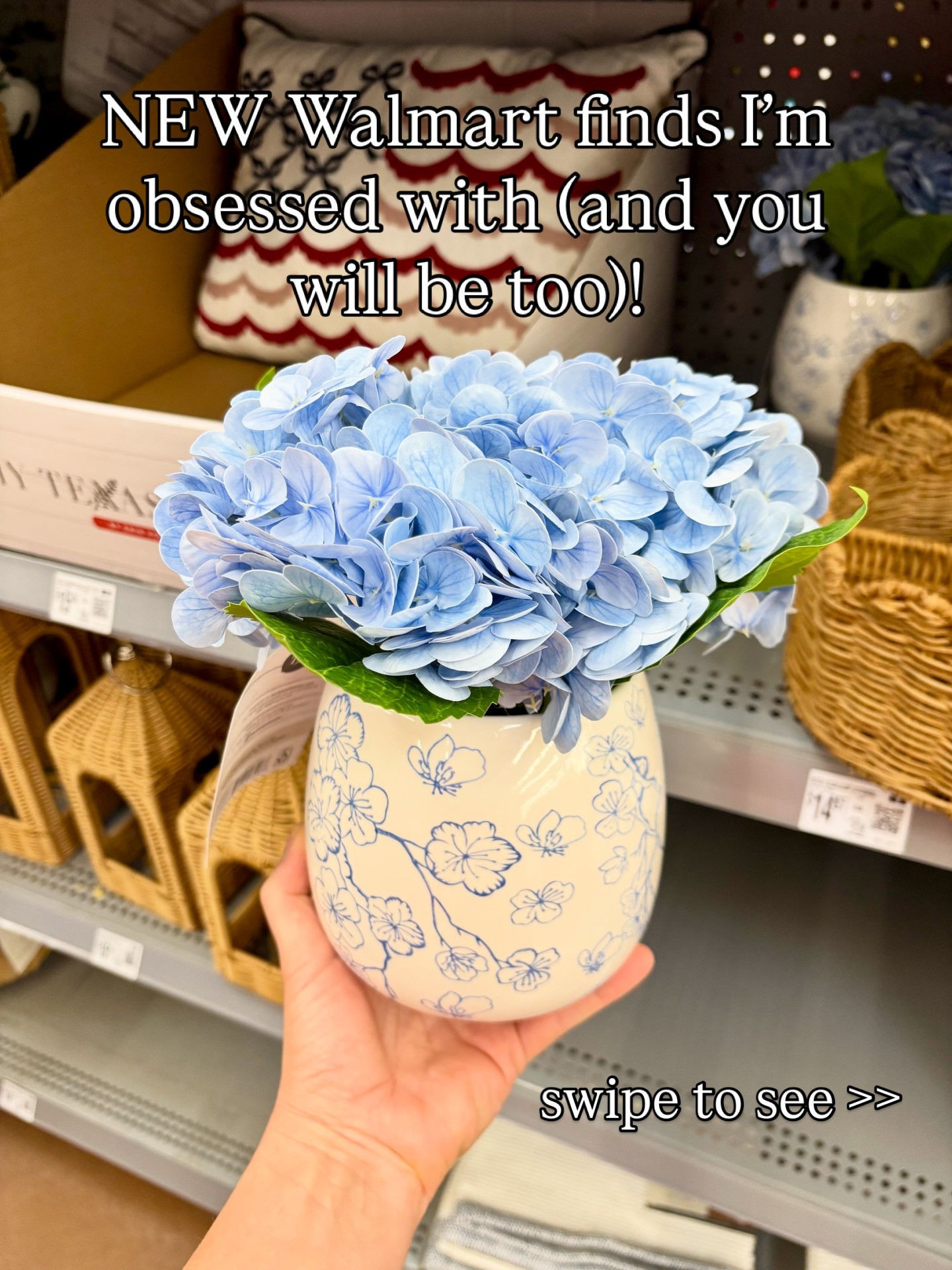 Spotted these gorgeous new Walmart home finds in store and I am obsessed 🤍🩵. My Texas House really hit it out of the park with this collection!  So many pretty red, white, and blue finds!  

#LTKSeasonal #LTKHome