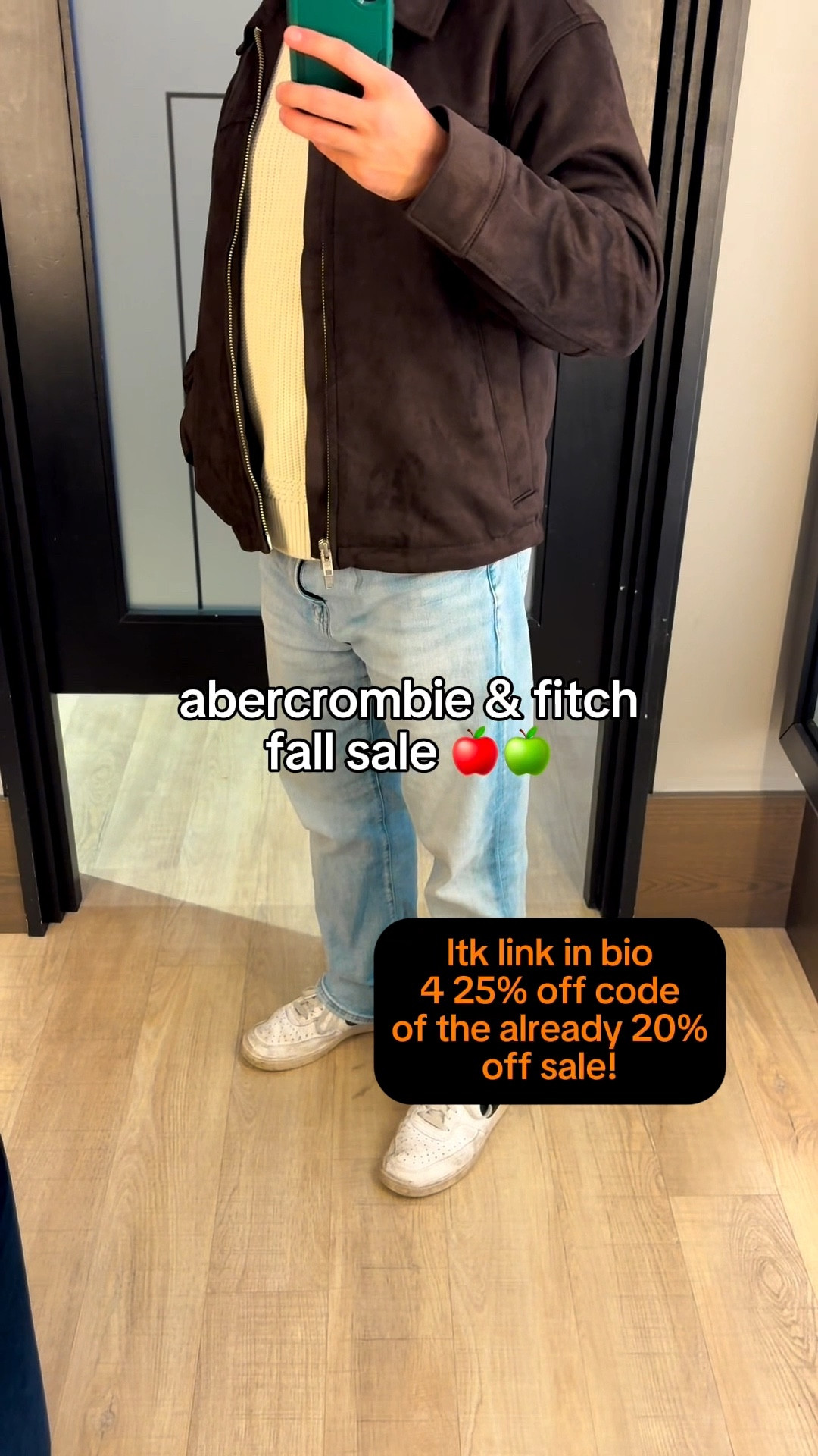 men’s clothes are included in the sale too! and they r so nice. check out some of these pieces rn and use my code thru my ltk to get an extra 25% off the already 20% off fall sale at abercrombie and fitch! for us/canada :) ends 9/29!! 🍎🍏

#LTKStyleTip #LTKFallSale #LTKSaleAlert