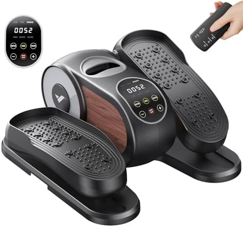 MERACH Under Desk Elliptical Machine, Leg Exerciser While Sitting for Seniors with 12-Speeds & Re... | Amazon (US)