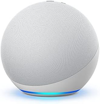 Echo (4th Gen) | With premium sound, smart home hub, and Alexa | Glacier White | Amazon (US)