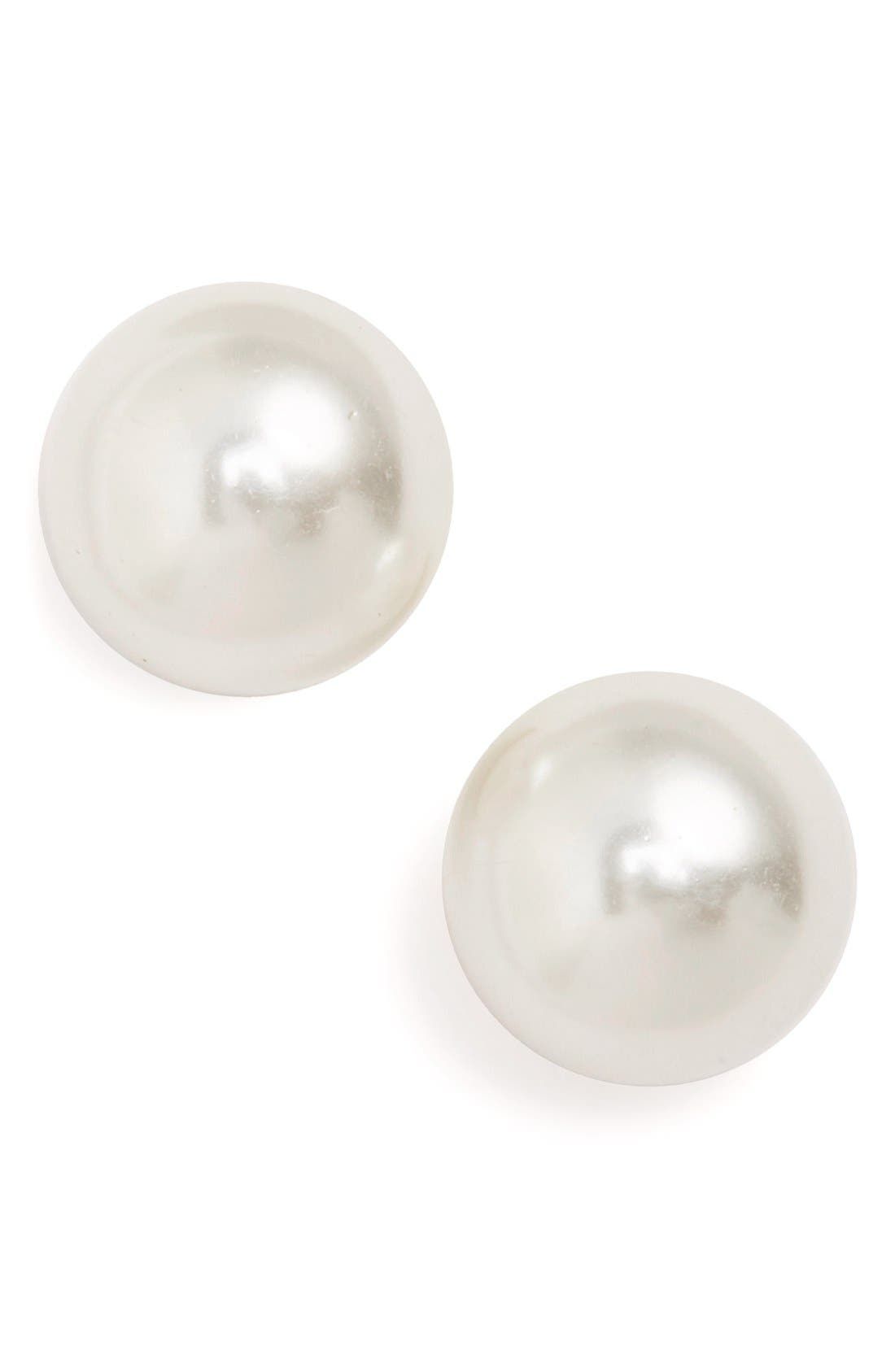 Faux Pearl Stud Earrings | Nordstrom