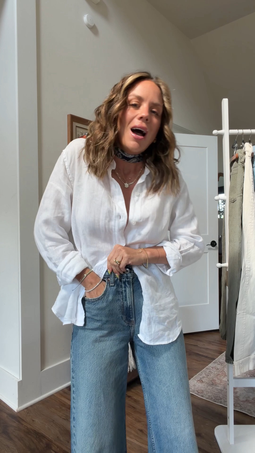 AFKRISTINA for 15% off!! In small top 24 reg jeans

#LTKootd #LTKSaleAlert #LTKgrwm