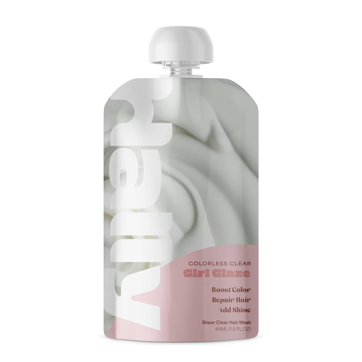 Hally Girl Glaze Colorless Clear Sheer Hair Mask Pouch - 1.5 fl oz | Target